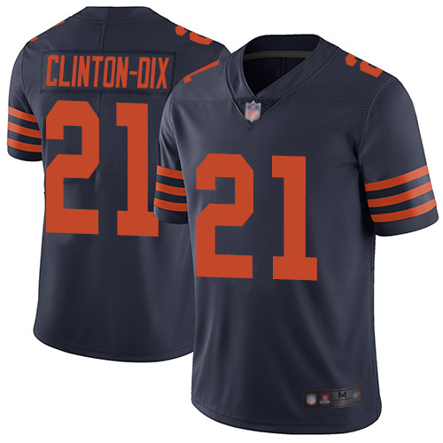 Chicago Bears Limited Navy Blue Men Ha Ha Clinton-Dix Jersey NFL Football #21 Rush Vapor Untouchable